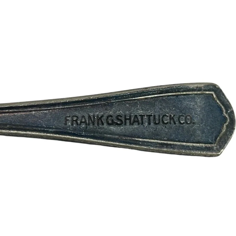 Schrafft's Restaurant Frank G Shattuck Co Spoon 6